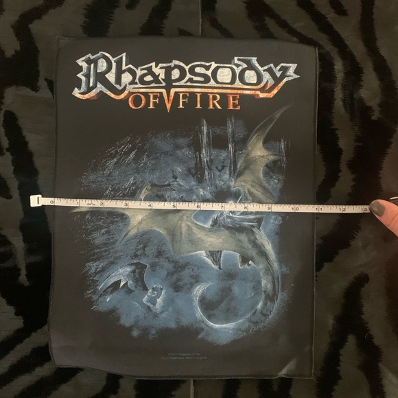 2/$25 - Rhapsody of Fire Backpatch - Picture 3 of 4